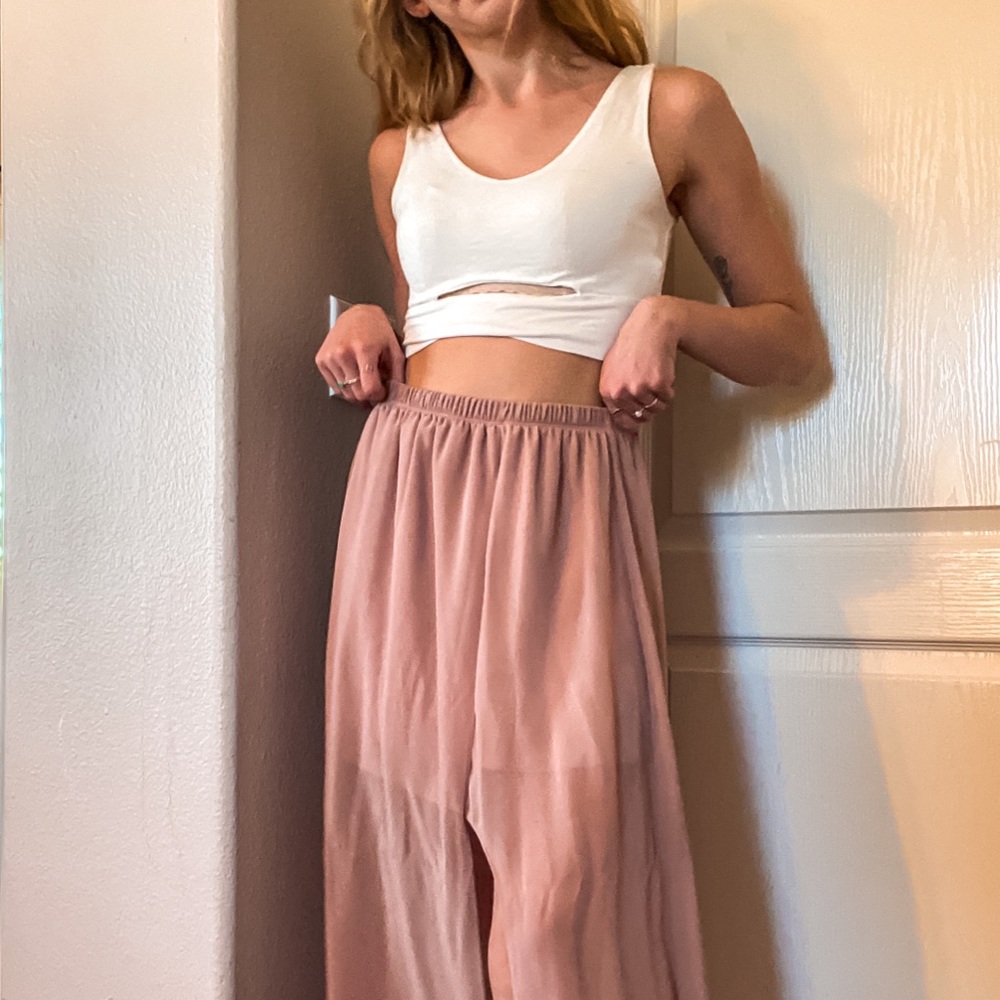 Maxi Wrap Skirt